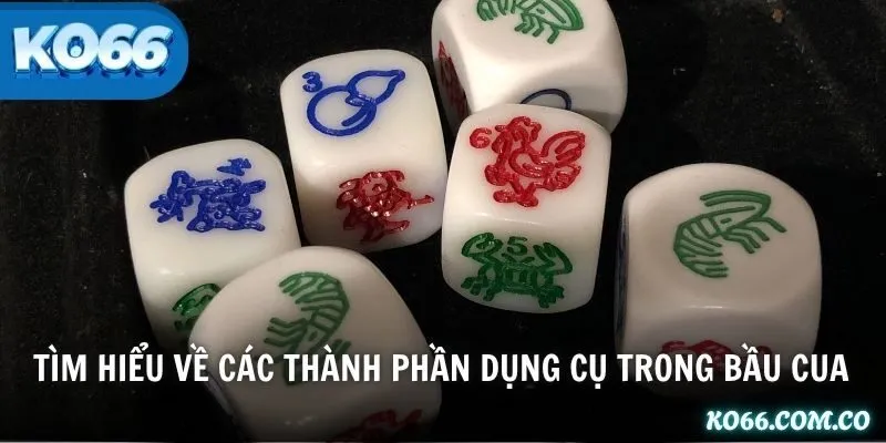Tìm hiểu về các thành phần dụng cụ trong bầu cua